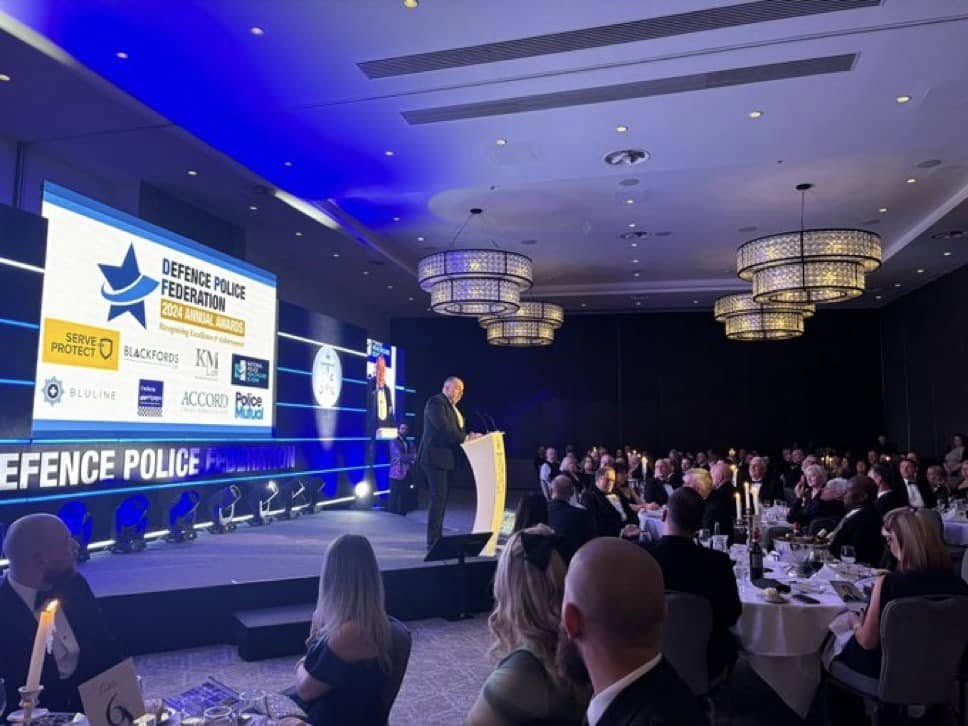 Colleagues Celebrated at the Defence Police Federation 2024 Annual Awards